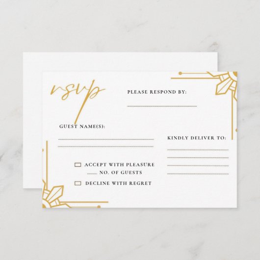Boho Filipijnen Sun Wedding RSVP Kaart Filipino (Voorkant / Achterkant)