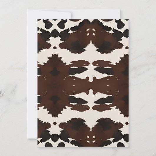 Boho Find the Guest Bridal Shower Bingo game Kaart (Achterkant)