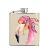 Boho Fiona Flamingo Flask Heupfles (Voorkant)