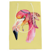 Boho Fiona Flamingo Gift Bag Medium Cadeauzakje (Voorkant)