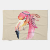 Boho Fiona Flamingo Kitchen Towel Theedoek (Horizontaal)
