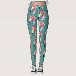 Boho Fiona Flamingo Leggingen Leggings
