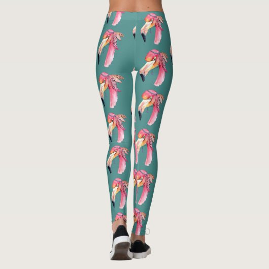 Boho Fiona Flamingo Leggings (Achterkant)