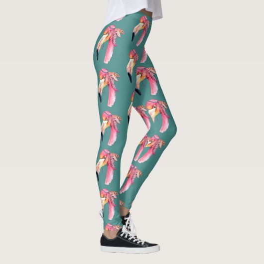 Boho Fiona Flamingo Leggings (Rechts)