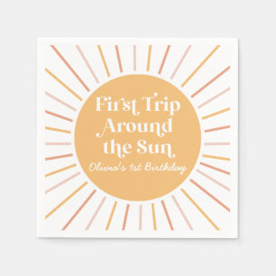 Boho First Trip rondom de Eerste verjaardag van de Servet