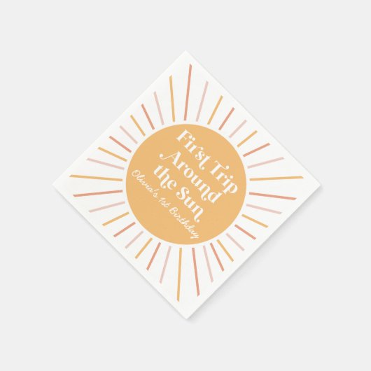 Boho First Trip rondom de Eerste verjaardag van de Servet (Hoek)