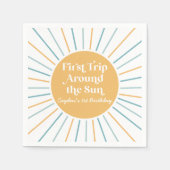 Boho First Trip rondom de Eerste verjaardag van de Servet (Voorkant)