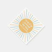 Boho First Trip rondom de Eerste verjaardag van de Servet (Hoek)