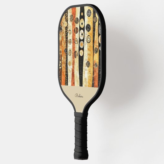 Boho Flair Personalized | Dink Well Pickleball Paddle (Links)