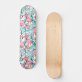 Boho Flamingo Persoonlijk Skateboard (Voorkant)