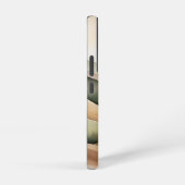 Boho Flat Landscape Samsung Case Earthy Tones Samsung Galaxy Hoesje (Rechterkant)