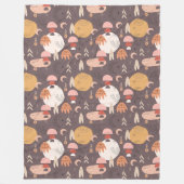 boho fleece deken (Voorkant)