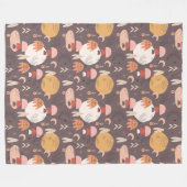 boho fleece deken (Voorkant (Horizontaal))