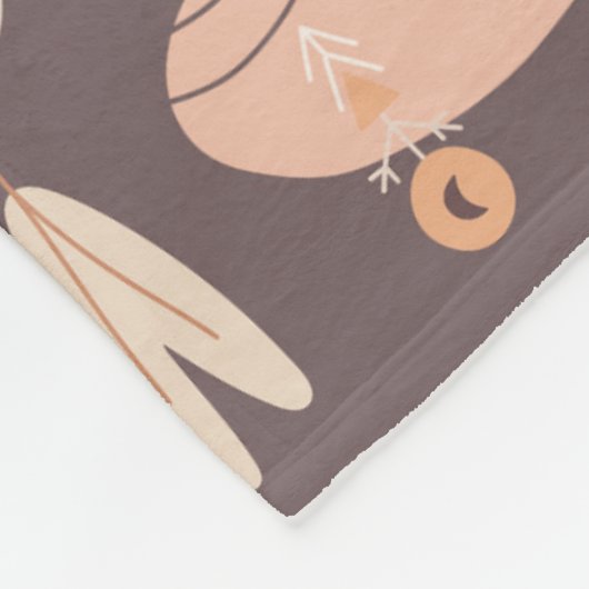 boho fleece deken (Hoek)