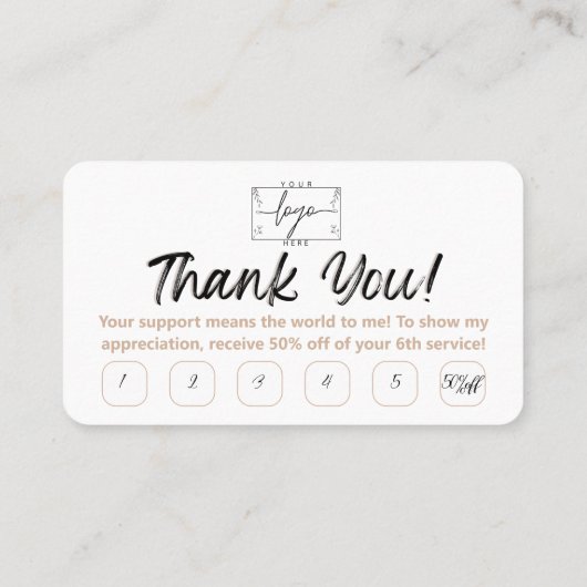 Boho-flessen | Bloemen | esthetisch | loyaliteits- Visitekaartje (Achterkant)