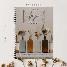 Boho Flessen | Bloemen | Esthetisch Notitieboek