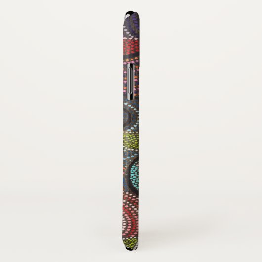 Boho Fling Swirls en Stippen Case-Mate iPhone Case (Achterkant / rechts)