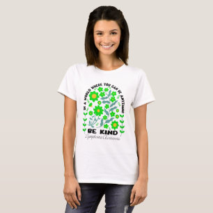 Boho-floraal lymfoom kan mild zijn t-shirt