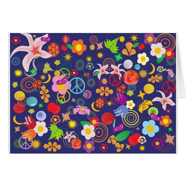 Boho floral (Voorkant Horizontaal)