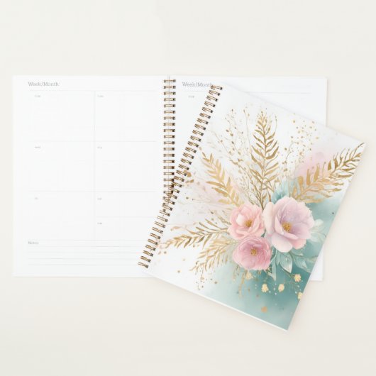Boho Floral Aesthetic Planner | Celestial & Pastel (Display)