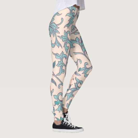 Boho floral, asian boho style leggings (Rechts)