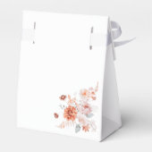 Boho Floral Baby Brunch Bedankdoosjes (Achterkant)