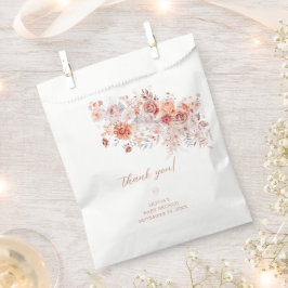Boho Floral Baby Brunch Bedankt Bedankzakje