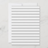 Boho Floral Baptism of First Community uitnodiging (Achterkant)