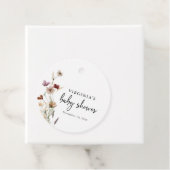 Boho Floral Bedankjes Labels (In situ)