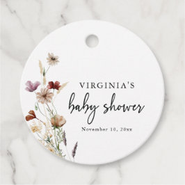 Boho Floral Bedankjes Labels