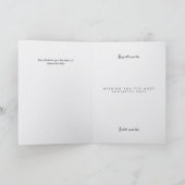 Boho Floral Birthday Card for Her Kaart (Binnen)