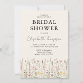 "Boho Floral Bliss Bridal Shower Kaart (Voorkant)