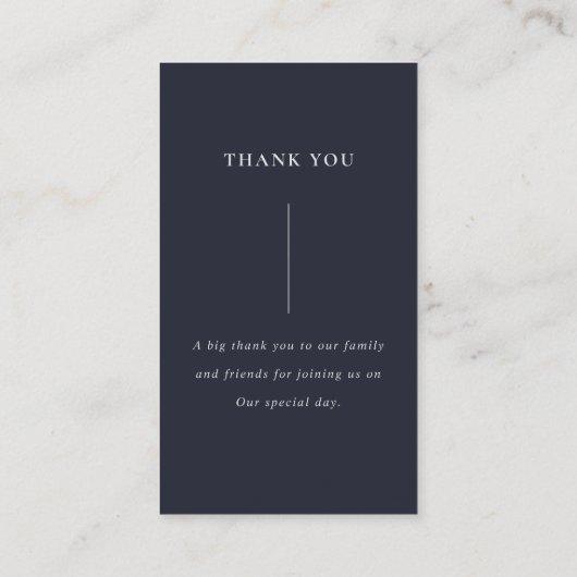 BOHO FLORAL BLUSH DREAM CATCHER WEDING DANK U VISITEKAARTJE (Achterkant)