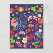 Boho floral briefkaart (Voorkant)
