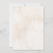 Boho Floral Brunch en Bubbly Vrijgezellenfeest Bedankkaart (Achterkant)