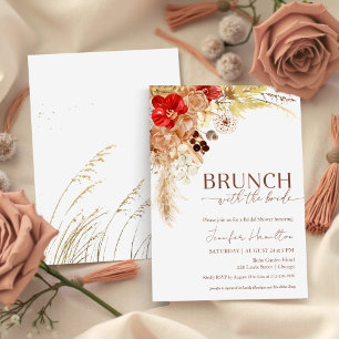 Boho Floral Brunch met de bruid VRIJGEZELLENFEES Kaart
