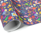 Boho floral cadeaupapier (Rol Hoek)