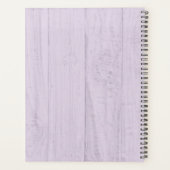 Boho Floral Clothes Hanger Closet Mode Boutique Planner (Achterkant)