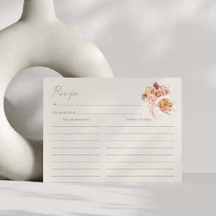 Boho Floral Coffee Cup Vrijgezellenfeest Recipe Ka Briefkaart