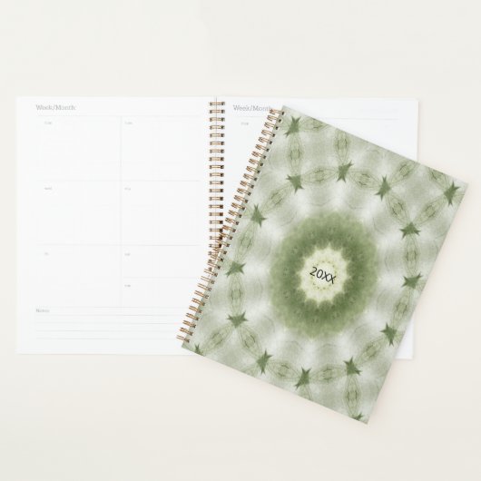 Boho floral colorful bohemian whimsical planner (Display)