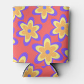 Boho Floral Colorful Pattern Blikjeskoeler (Voorkant)