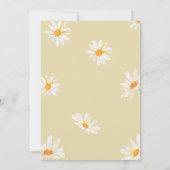 Boho Floral Coquette Chicken Girl Verjaardag Kaart (Achterkant)