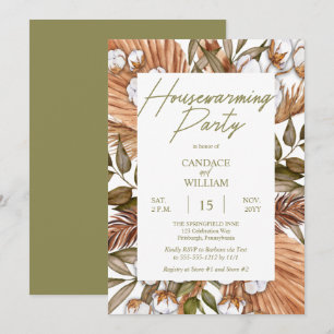 Boho Floral Cotton   Grassen Housewarming Party in Kaart
