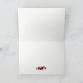 Boho Floral | Dank je Bedankkaart (Binnen)