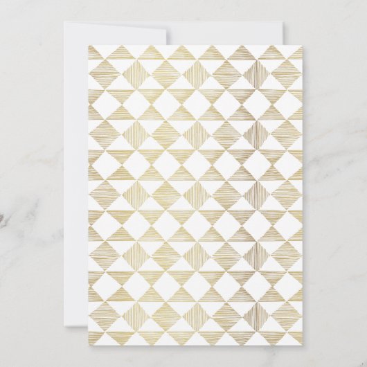 Boho Floral Dream Catcher Pink & Gold Baby shower Kaart (Achterkant)