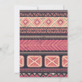 Boho Floral Dreamcatcher Waterverf eerste verjaard Kaart (Achterkant)