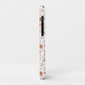 Boho Floral Earth Tones Custom Bloemen Case-Mate iPhone Case (Achterkant/links)