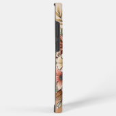 Boho Floral Earth Tones Samsung Galaxy Hoesje (Rechterkant)