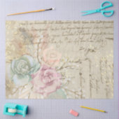 Boho Floral Ephemera Design Series #4 Tissuepapier (Craft)