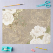 Boho Floral Ephemera Design Series #8 Tissuepapier (Craft)